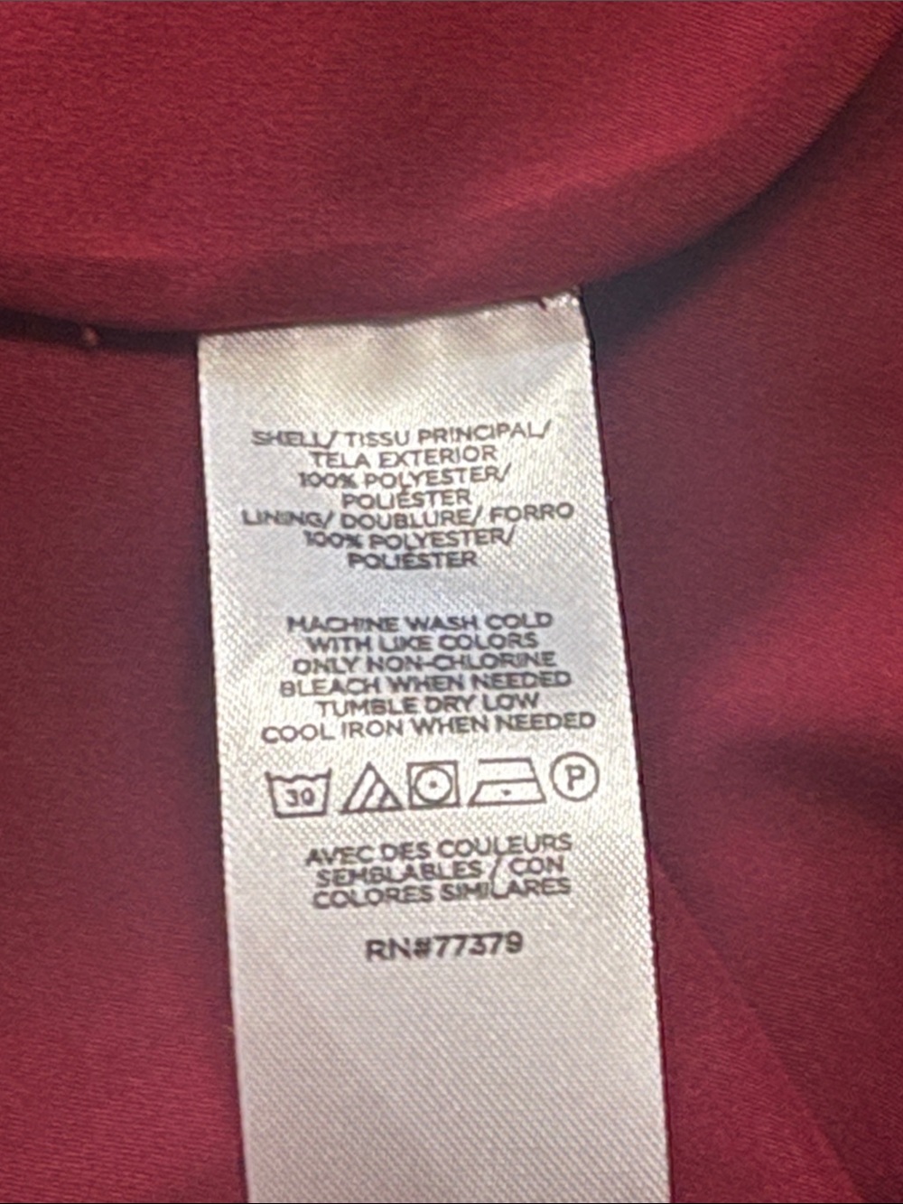 NWT Ann Taylor Burgundy Maxi dress - Picture 9 of 9